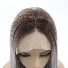 Load image into Gallery viewer, Rooted Gray Lace Front Wig 608