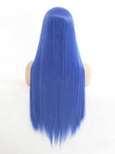 Ultramarine Blue Lace Front Wig 031
