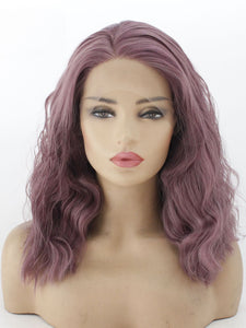 14" Dusty Lavender Lace Front Wig 632