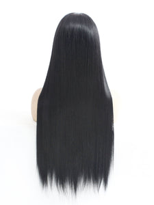 13×6 Natural Black Lace Front Wig 553