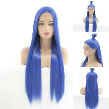 Load image into Gallery viewer, Ultramarine Blue Lace Front Wig 031