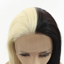 Load image into Gallery viewer, 26&quot; Half Blonde Half Black Lace Front Wig 563