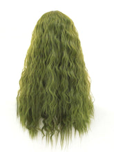 Load image into Gallery viewer, 26&quot; Pickle Green Lace Front Wig 562