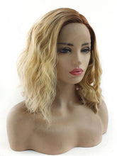 Load image into Gallery viewer, 14“ Gradient Blonde Lace Front Wig 566