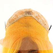 Load image into Gallery viewer, 26&quot; Light Orange Lace Front Wig 564