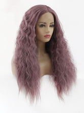 Load image into Gallery viewer, 26“ Dusty Lavender Lace Front Wig 557
