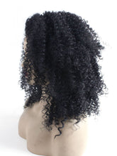 Load image into Gallery viewer, Black Curly Lace Front Wig 567