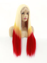 Load image into Gallery viewer, 26&quot; Blonde to Red Lace Front Wig 601