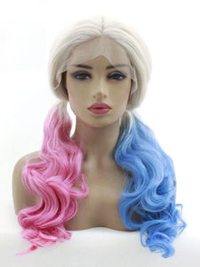 26" Harley Quinn Lace Front Wig 579