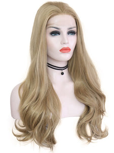 Butterscotch Blonde Wavy Lace Front Wig 085