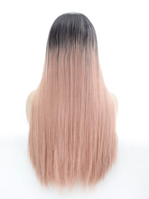 Load image into Gallery viewer, Rooted Pink Lace Front Wig 624