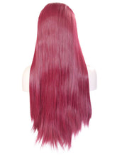 Load image into Gallery viewer, Wine Red Lace Front Wig 088