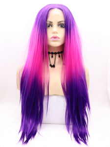 Drunk Neon Lace Front Wig 648