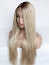 Load image into Gallery viewer, Rooted Mixed Blonde Lace Front Wig 417