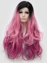 Load image into Gallery viewer, Mixed Pink Wavy Regular Wig 286