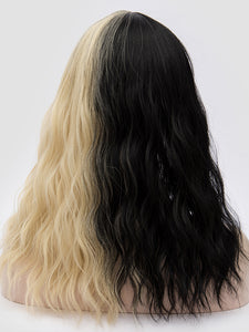 Half Black Half Blonde Regular Wig 283
