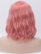 Load image into Gallery viewer, Sweet Pink Bob Wavy Regular Wig 214