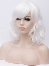 Load image into Gallery viewer, White Bob Side Fringe Regular Wig 202