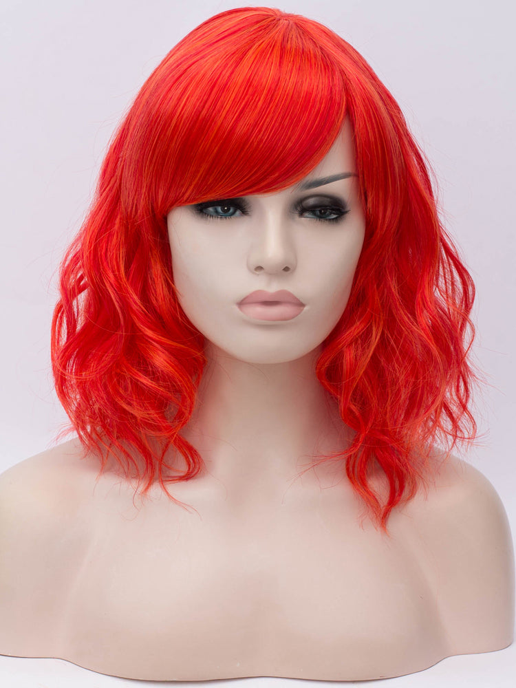 Bright Red Regular Wig 278