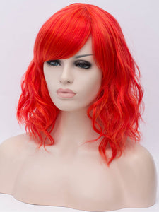 Bright Red Regular Wig 278