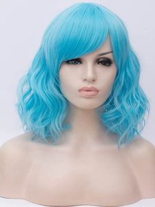 Argentinian Blue Bob Side Fringe Regular Wig 203