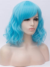 Load image into Gallery viewer, Argentinian Blue Bob Side Fringe Regular Wig 203