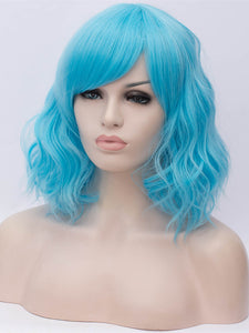 Argentinian Blue Bob Side Fringe Regular Wig 203