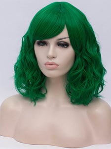 Emerald Green Bob Regular Wig 735