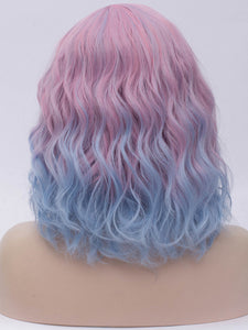 Mixed Pink Blue Regular Wig 263