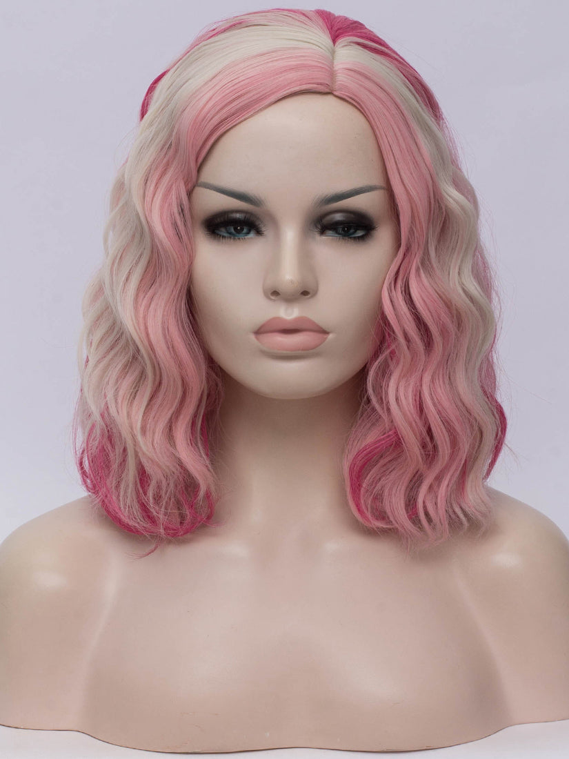 Lollipop Pink to Red Regular Wig 234