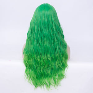 Gradient Green Regular Wig 236