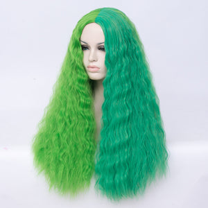 Half Mantis Half Jade Regular Wig 235