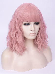 Flamingo Pink Bob Regular Wig 251