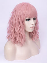Load image into Gallery viewer, Flamingo Pink Bob Regular Wig 251