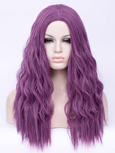 Load image into Gallery viewer, 24&quot; Purple Wavy Regular Wig 243