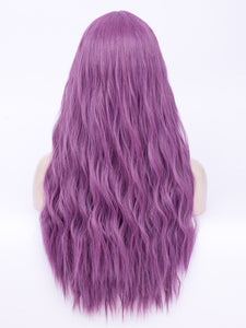 26” Purple Wavy Regular Wig 246