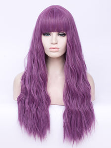 26” Purple Wavy Regular Wig 246