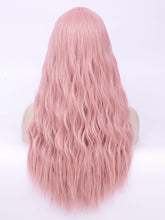 Load image into Gallery viewer, Flamingo Pink Wavy Regular Wig 249