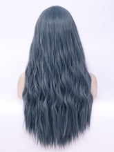 Load image into Gallery viewer, Dusty Blue Wavy Regular Wig 247