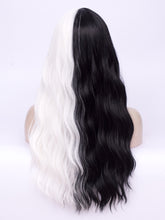 Load image into Gallery viewer, Half Black Half White Regular Wig 237