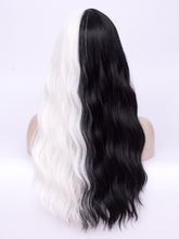 Load image into Gallery viewer, Half Black Half White Regular Wig 237
