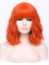 Load image into Gallery viewer, Fire Orange Bob Regular Wig 242