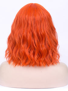 Fire Orange Bob Regular Wig 242