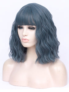 Dusty Blue Bob Regular Wig 254
