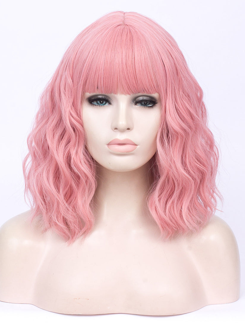 Flamingo Pink Bob Regular Wig 251