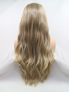 Mixed Sandy Blonde Lace Front Wig 569