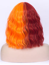 Load image into Gallery viewer, Half Red Half Orange Regular Wig 287
