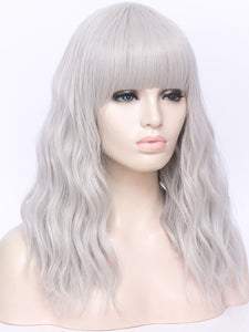 16" Silver Gray Regular Wig 709