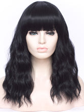 Load image into Gallery viewer, 16&quot; Gothic Black with Bang Regular Wig 702