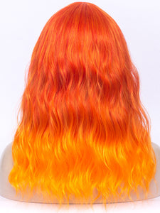 16" Sunset Orange Regular Wig 713